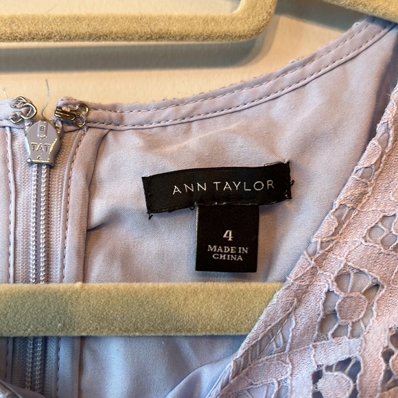 Ann Taylor Lilac Lace Shift Dress - Picture 2 of 3